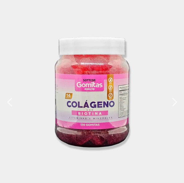 Gomitas Adultos Colageno Y Biotina 130 G